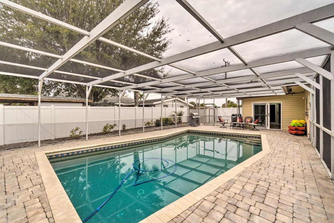 Home With Dock, Pool, Kayaks Walk To Palma Sola Bay 布雷登顿 外观 照片